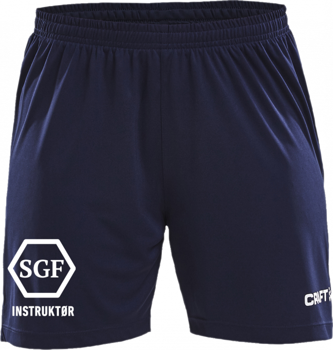 Craft - Squad Solid Shorts Women - Marineblauw