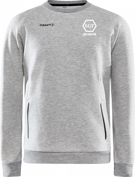 Craft - Core Soul Crew Sweatshirt Kids - Melange grey