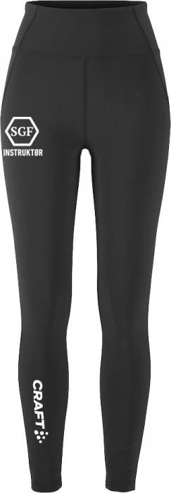 Craft - Stige Gymnastik Coach Tights Women - Zwart