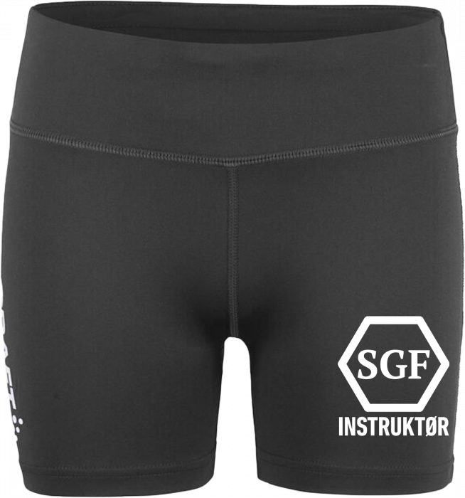 Craft - Stige Gymnastik Instruktør Hot Pant Kids - Black