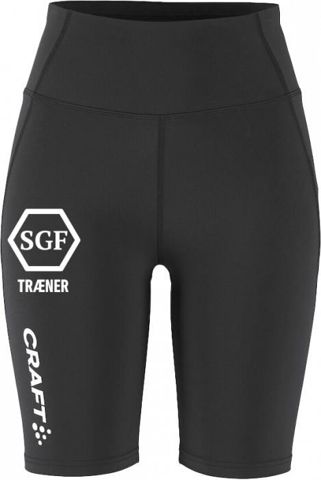 Craft - Stige Gymnastik Korte Coach Tights Women - Zwart