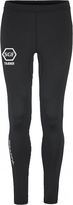 Craft - Stige Gymnastik Coach Tights Men - Nero