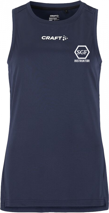 Craft - Stige Gymnastik Instruktør Singlet Dame - Navy blå